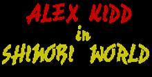 Alex Kidd in Shinobi World