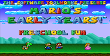 Mario's Early Years: Pre-School