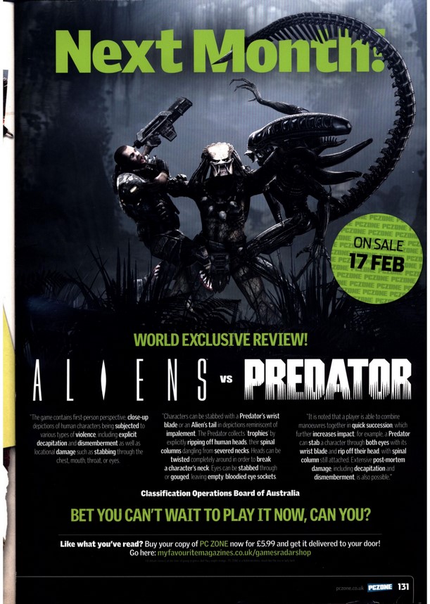 alien vs predator game free download setup