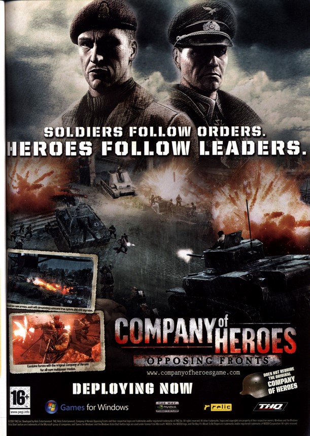 can i uninstall company of heroes opposing fronts