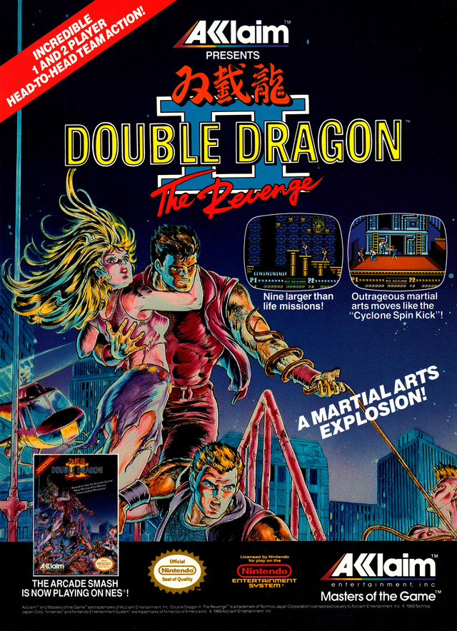 double dragon 2 sega genesis