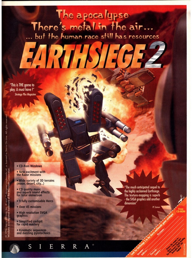 EarthSiege 2 EarthSiege 2 Poster