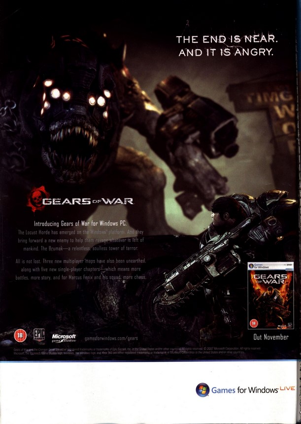 will there be more gears of war for pc