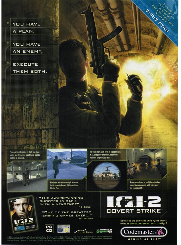 I.G.I-2: Covert Strike Demo : Innerloop Studios : Free Download, Borrow,  and Streaming : Internet Archive