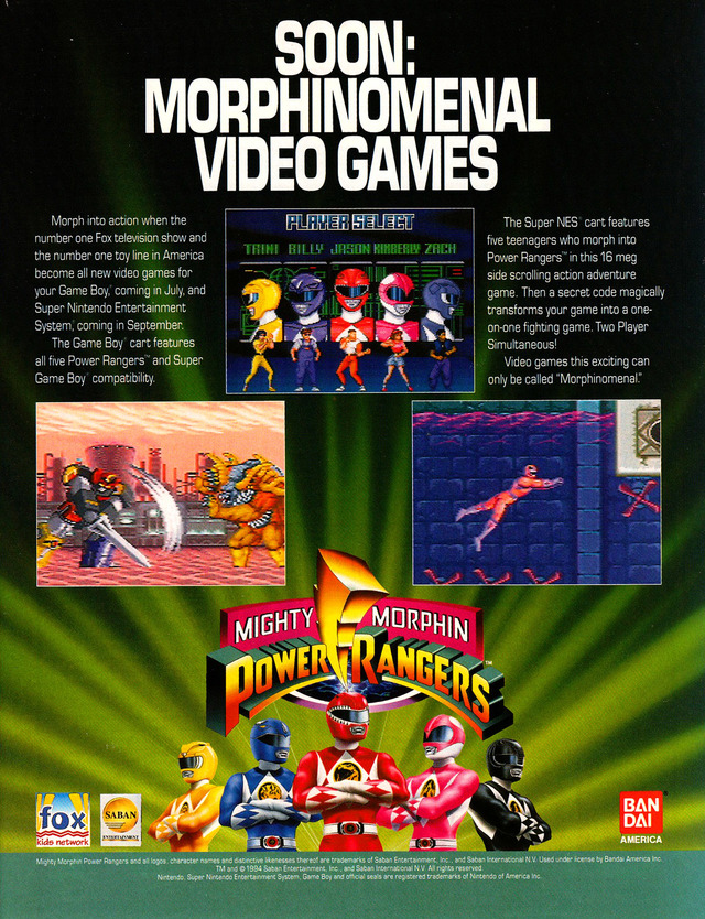 Mighty Morphin Power Rangers Download Game | GameFabrique