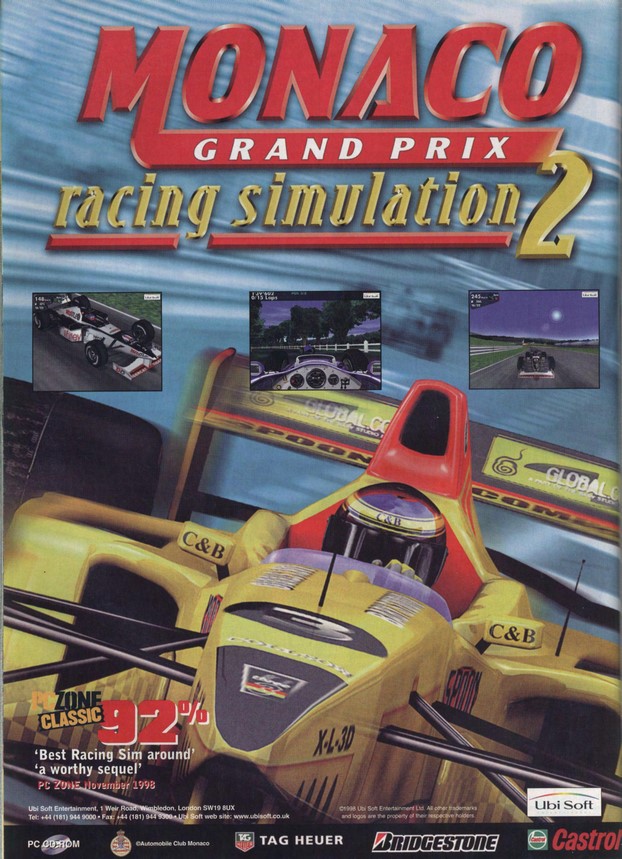 Monaco Grand Prix Racing Simulation 2 Download - GameFabrique