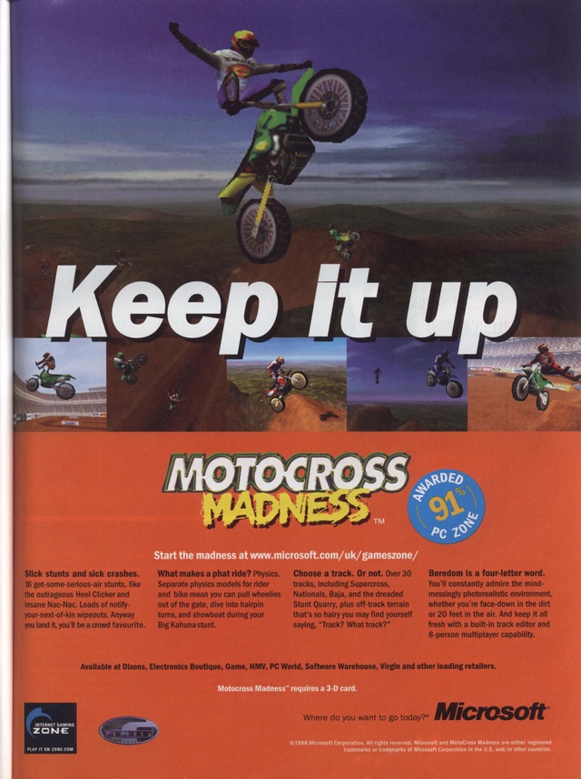 Motocross Madness (Video Game 1998) - IMDb