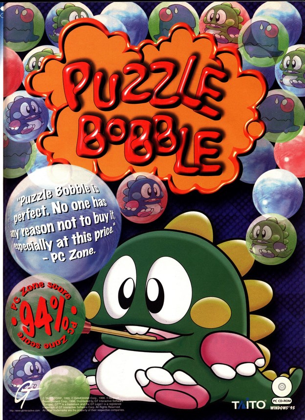 Puzzle Bobble em Jogos na Internet