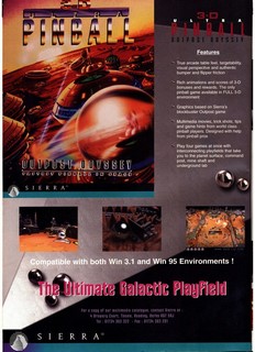 3D Ultra Pinball Thrillride Poster