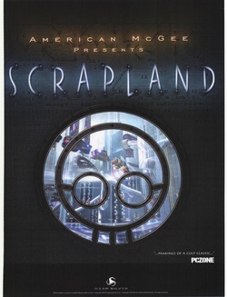 American McGee Presents: Scrapland Poster