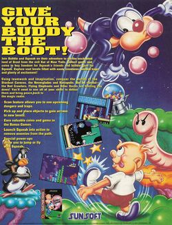 Bubble and Squeek Poster