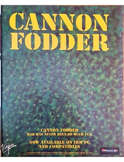 Cannon Fodder Poster