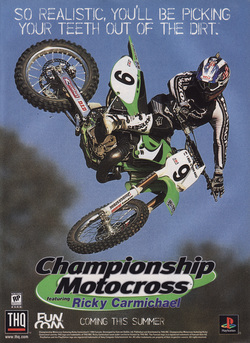 Championship Motocross Poster