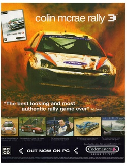 Colin McRae Rally 3 Poster
