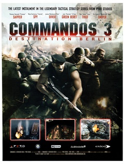 Commandos 3: Destination Berlin Poster