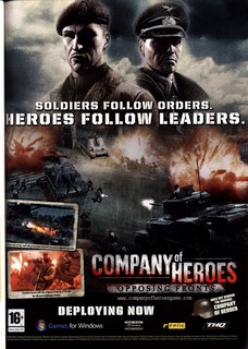 Company of Heroes: Opposing Fronts Poster