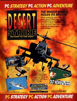 Desert Strike: Return to the Gulf Poster