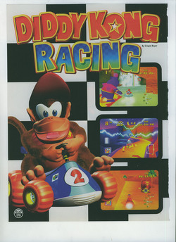 Diddy Kong Racing Poster