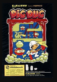 Dig-Dug Poster