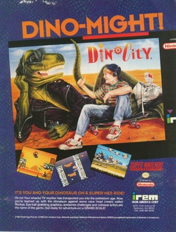Dino City Poster