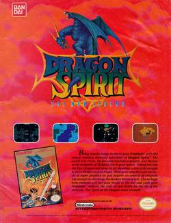 Dragon Spirit: The New Legend Poster