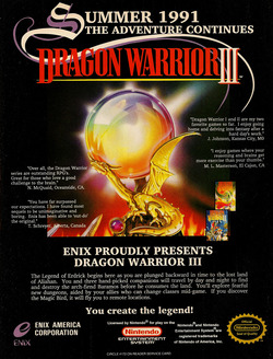 Dragon Warrior III Poster