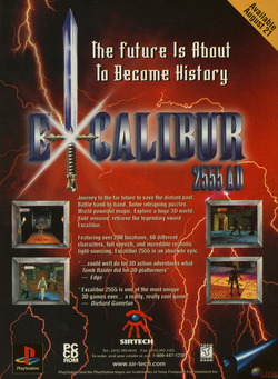 Excalibur 2555 A.D. Poster