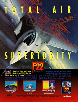 F-22 Interceptor Poster