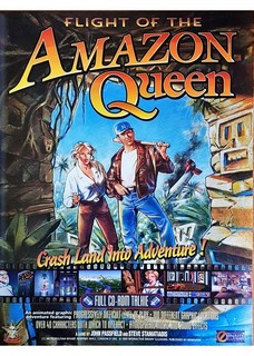 Flight Of The Amazon Queen Poster