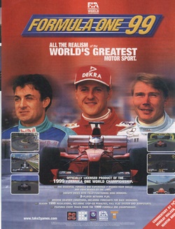 Formula One 99 Poster