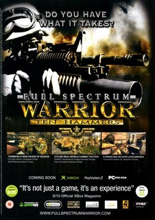 Full Spectrum Warrior: Ten Hammers Poster