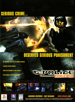 G-Police Weapons of Justice Poster