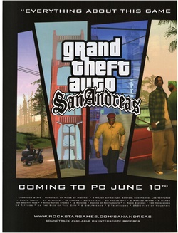 Grand Theft Auto: San Andreas Poster