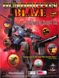 Gungriffon Blaze Poster