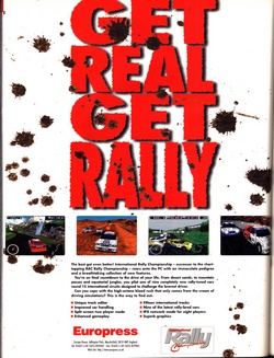 International Rally Championship Poster