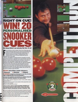 Jimmy White's 2: Cueball Poster