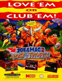 Joe & Mac 2: Lost in the Tropics Poster