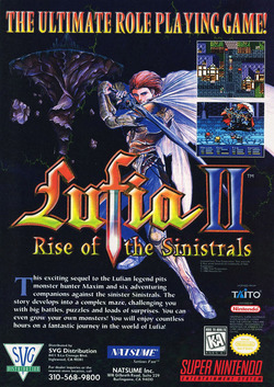 Lufia II: Rise of the Sinistrals (Lufia) Poster