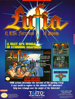 Lufia & the Fortress of Doom Poster
