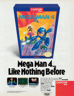 Mega Man 4 Poster