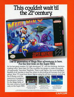 Mega Man X Poster