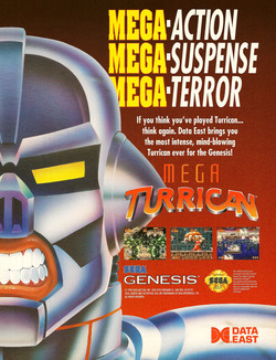 Mega Turrican Poster