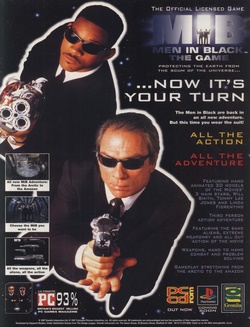 Men In Black: The Game Poster
