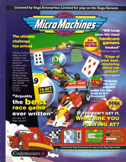 Micro Machines Poster