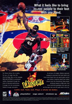 NBA Extreme Jam Poster