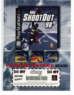 NBA Shoot Out 98 Poster