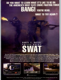 Police Quest: SWAT Poster