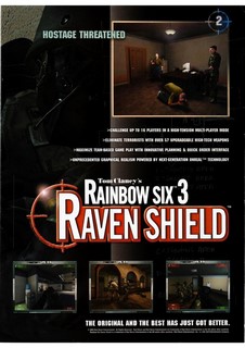 Rainbow Six 3: Raven Shield Poster