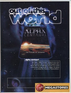 Sid Meier's Alpha Centauri Poster
