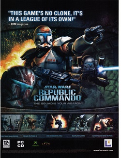Star Wars: Republic Commando Poster